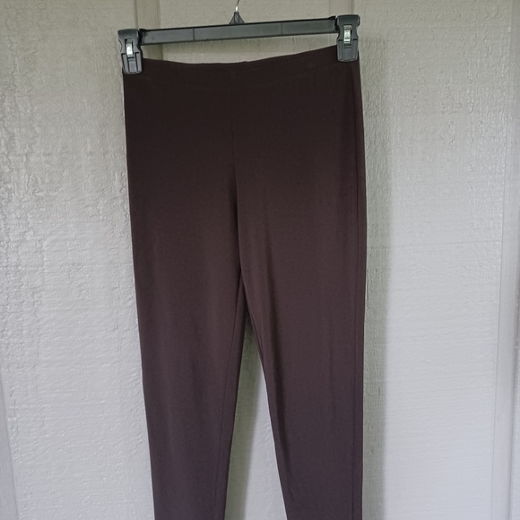 Clara Sun Woo Legging Jersey Pull On Elastic Waist Size M - Picture 2 of 11